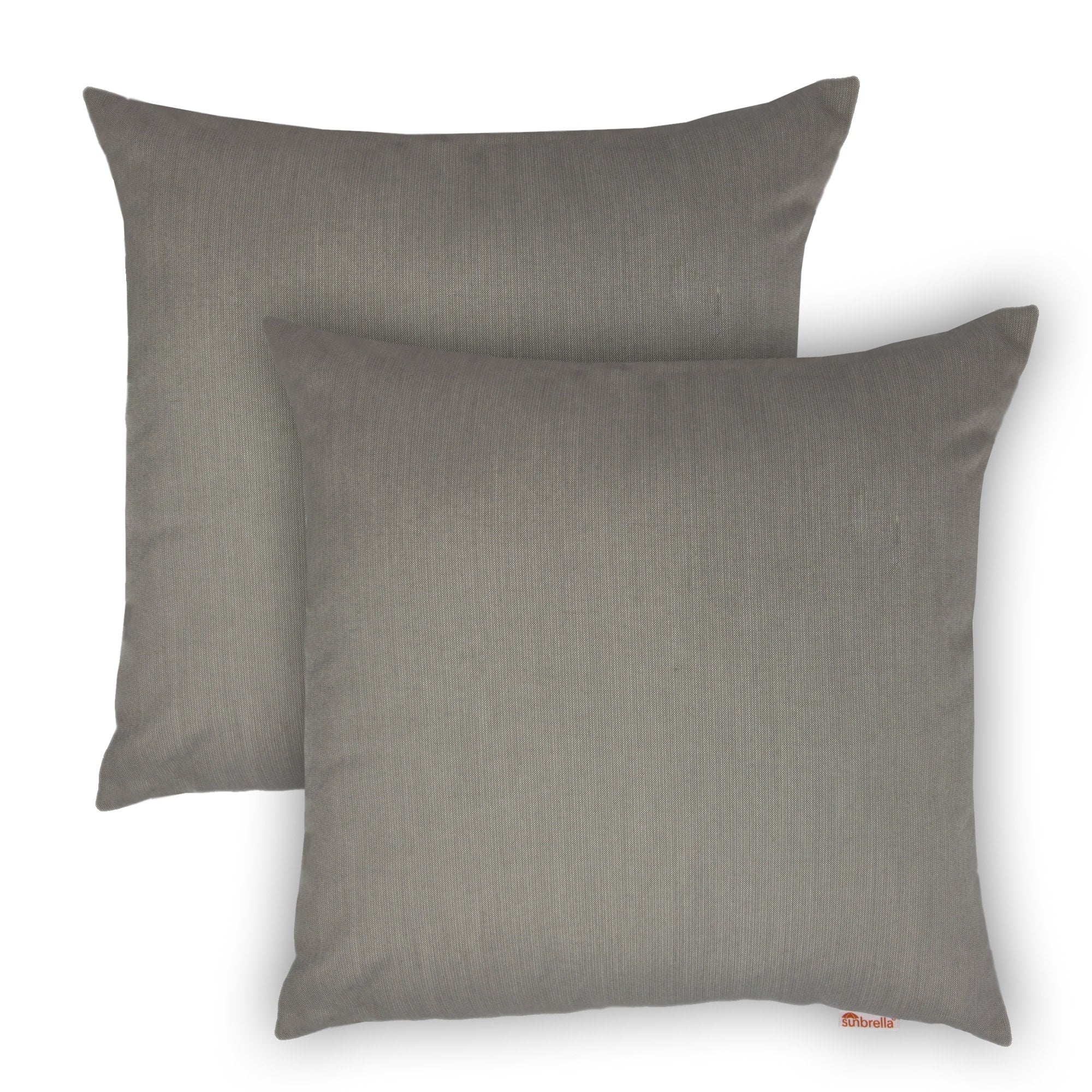 Olivia Quido Sunbrella Spectrum Dove 18 Inch Outdoor Indoor Pillow Set Of 2