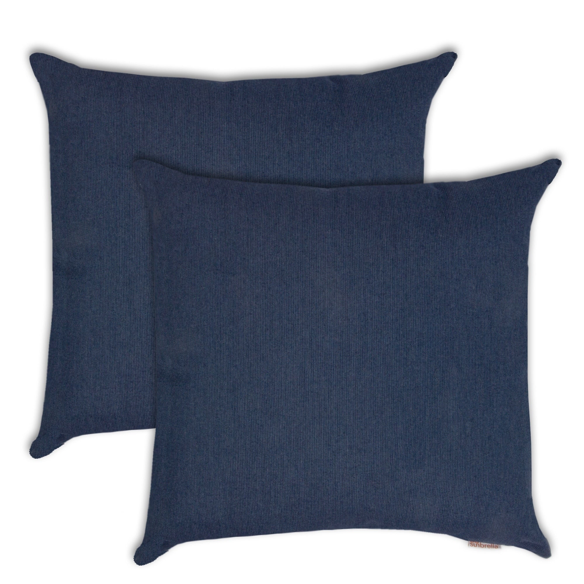 Olivia Quido Sunbrella Spectrum Indigo 18 Inch Outdoor Indoor Pillow Set Of 2