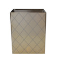 Olivia Quido Wellington Gold Metallic Waste Basket N A