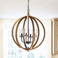 Olmos 4 Light Globe Chandelier
