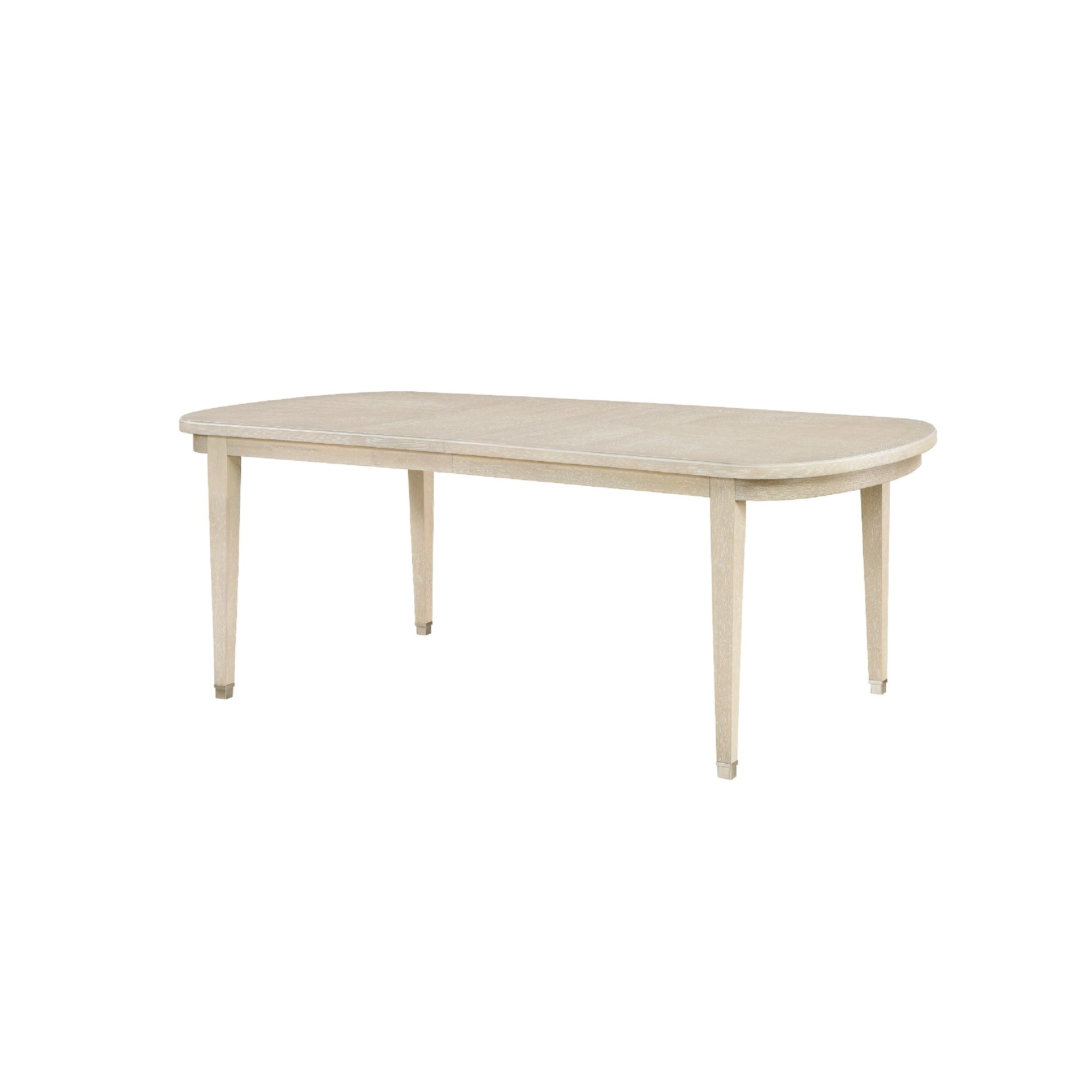 Olto Dining Table With Extension Leaf 78 96 Inch Top Light Oak Brown