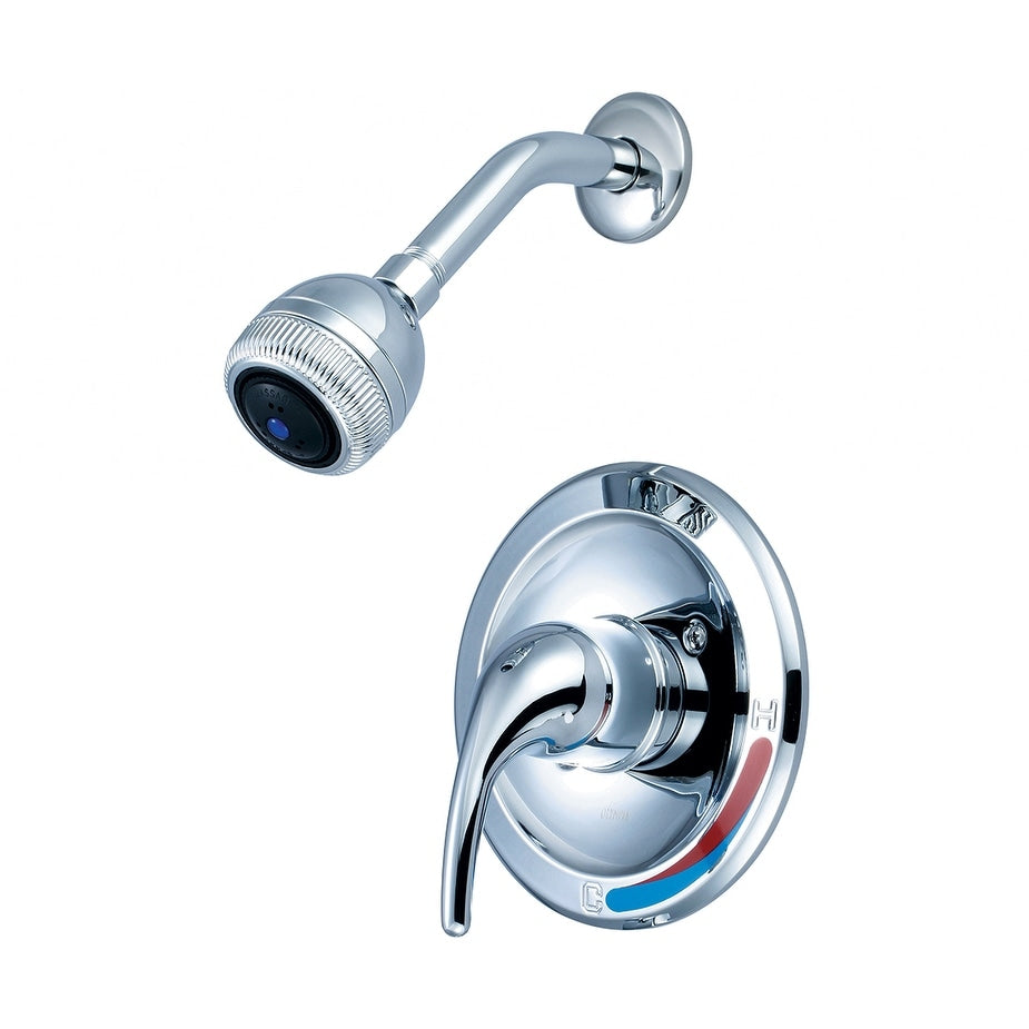 Olympia Accent Collection Single Handle Shower Trim Set Polished Chrome
