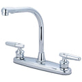 Olympia Faucets K 5270 Elite 1.5 Gpm Widespread Kitchen Faucet With 6 3 4 Reach Polished Chrome
