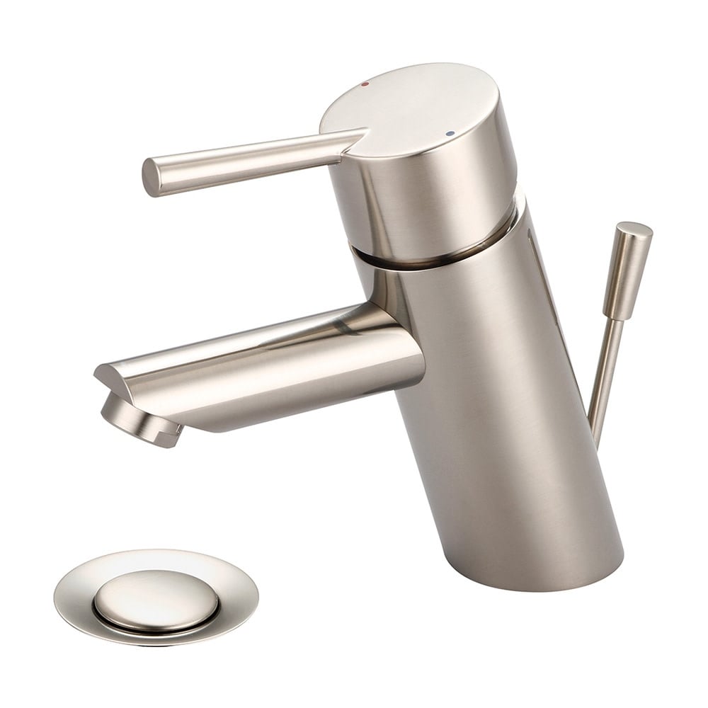 Olympia Faucets L 6052 I2 1.2 Gpm Single Hole Bathroom Faucet With Brass Pop Up