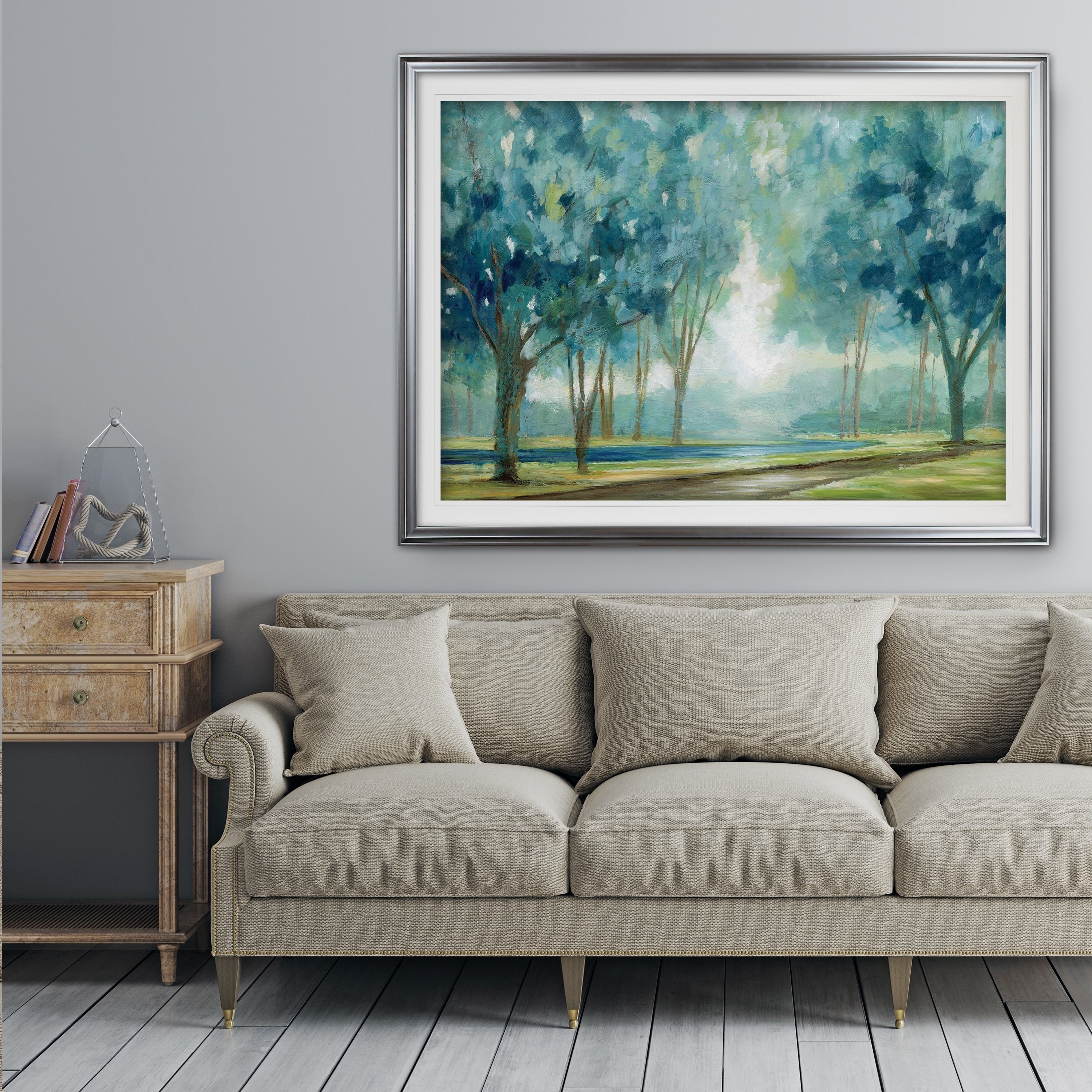 Ombre Afternoon Premium Framed Print
