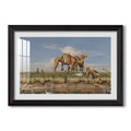 On The Banks Of The Nile 1876 John Frederick Lewis Custom Framed Print
