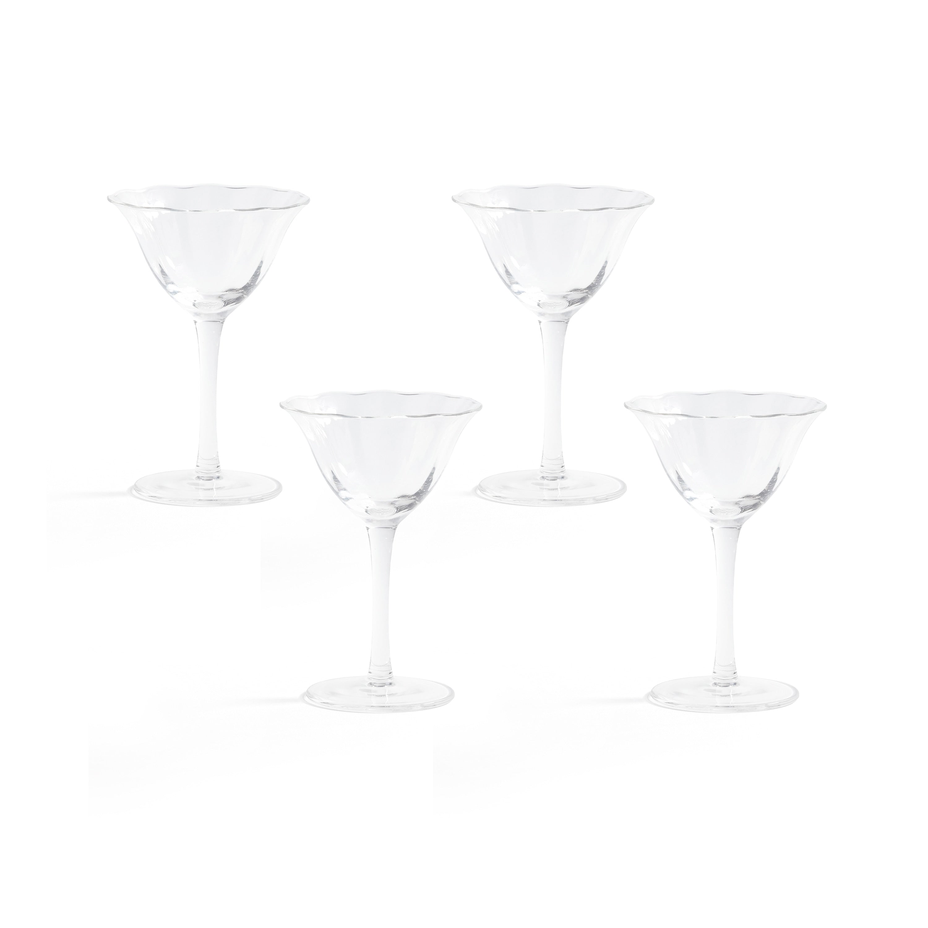 Ondine Coupe Glasses Set Of 4