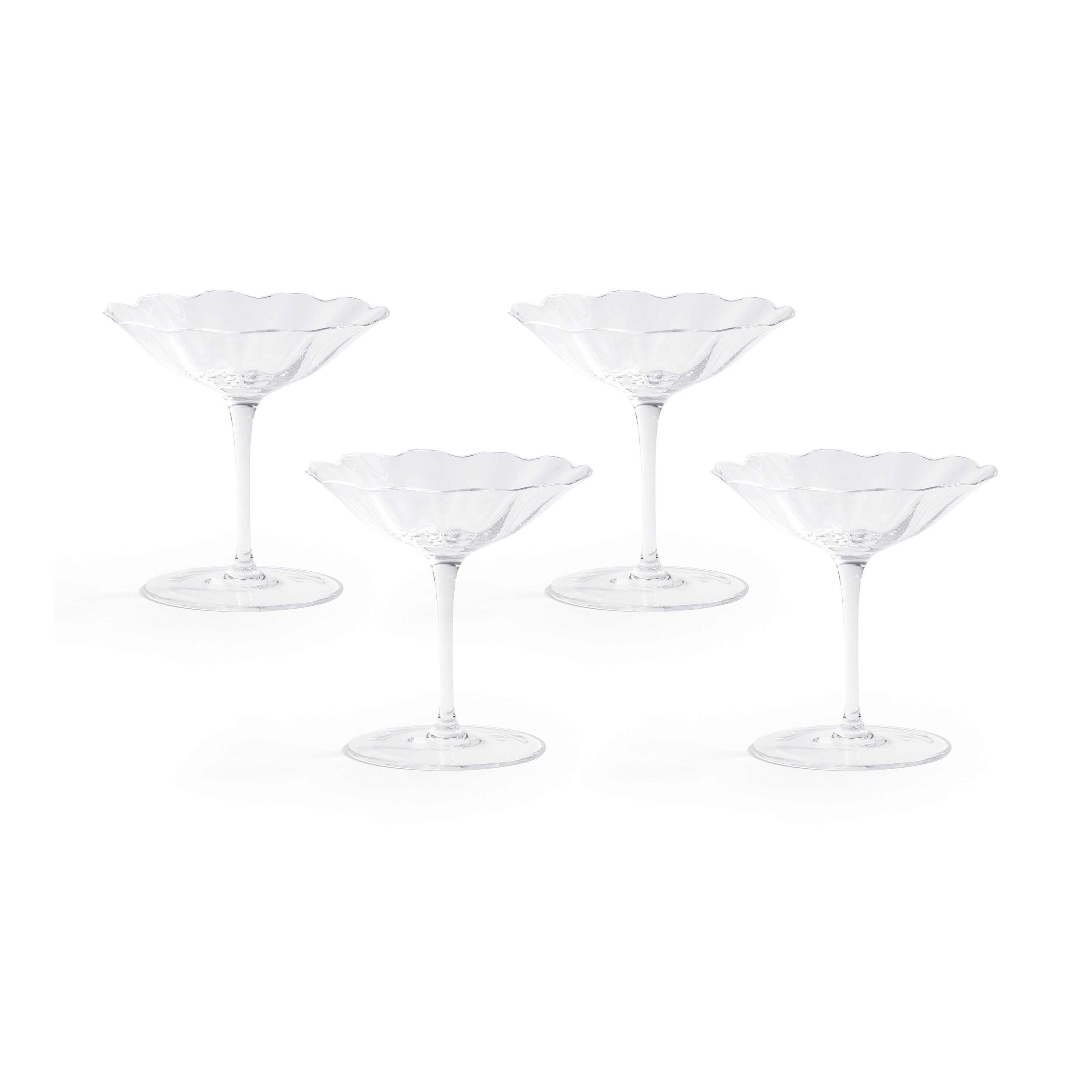 Ondine Martini Dessert Glasses Set Of 4
