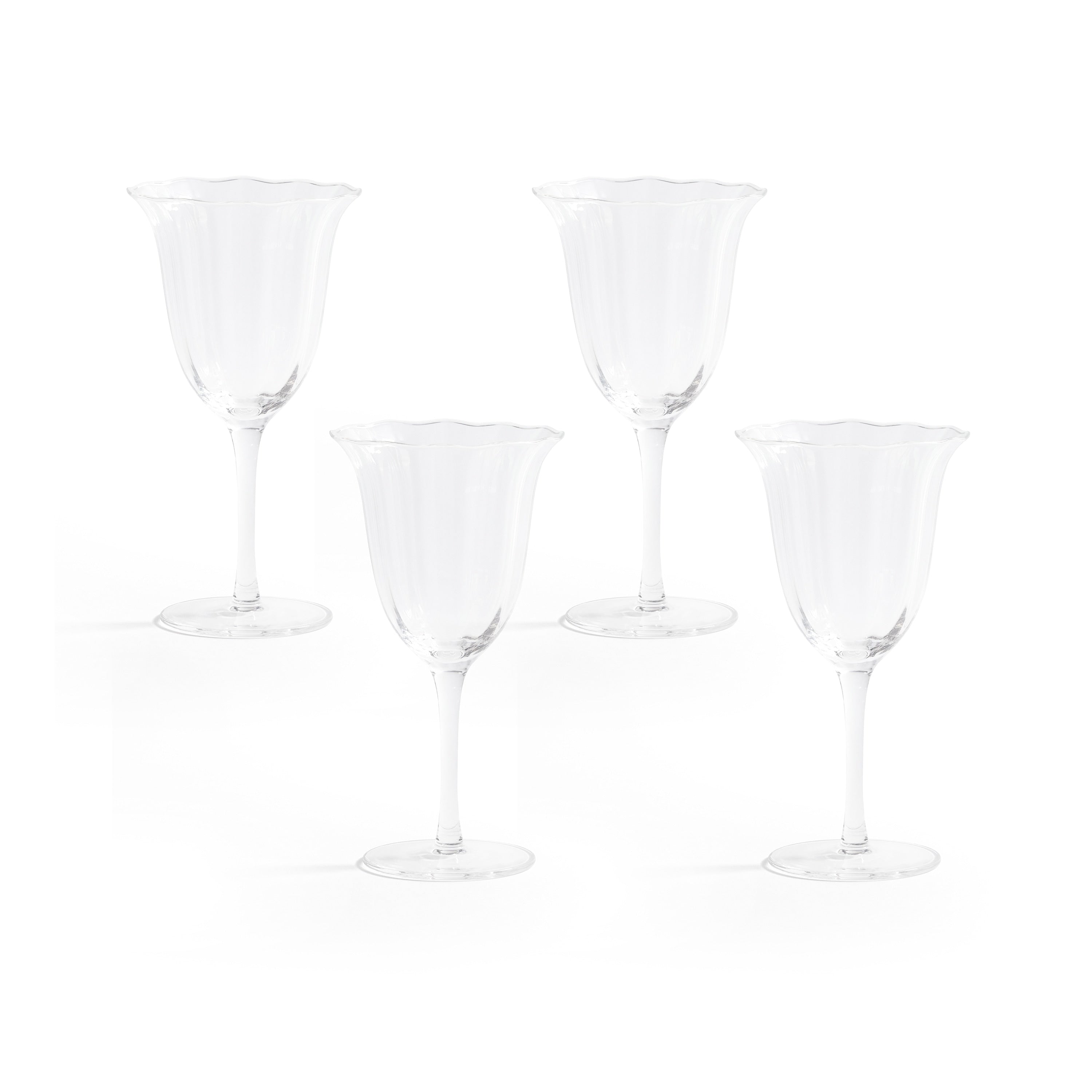 Ondine White Wine Glasses Set Of 4