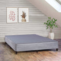 Onetan 13 Inch Platform Bed For Mattress Eliminate Need For Box Spring And Bed Frame Grey