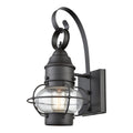 Onion 1 Light Outdoor Wall Sconce In Oil Rubbed Bronze