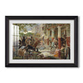 Onslaught Of The C 1938 Georges Antoine Rochegrosse Custom Framed Print