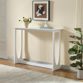 Open Loop Wood Console Table 40 L X 12 W X 31 H