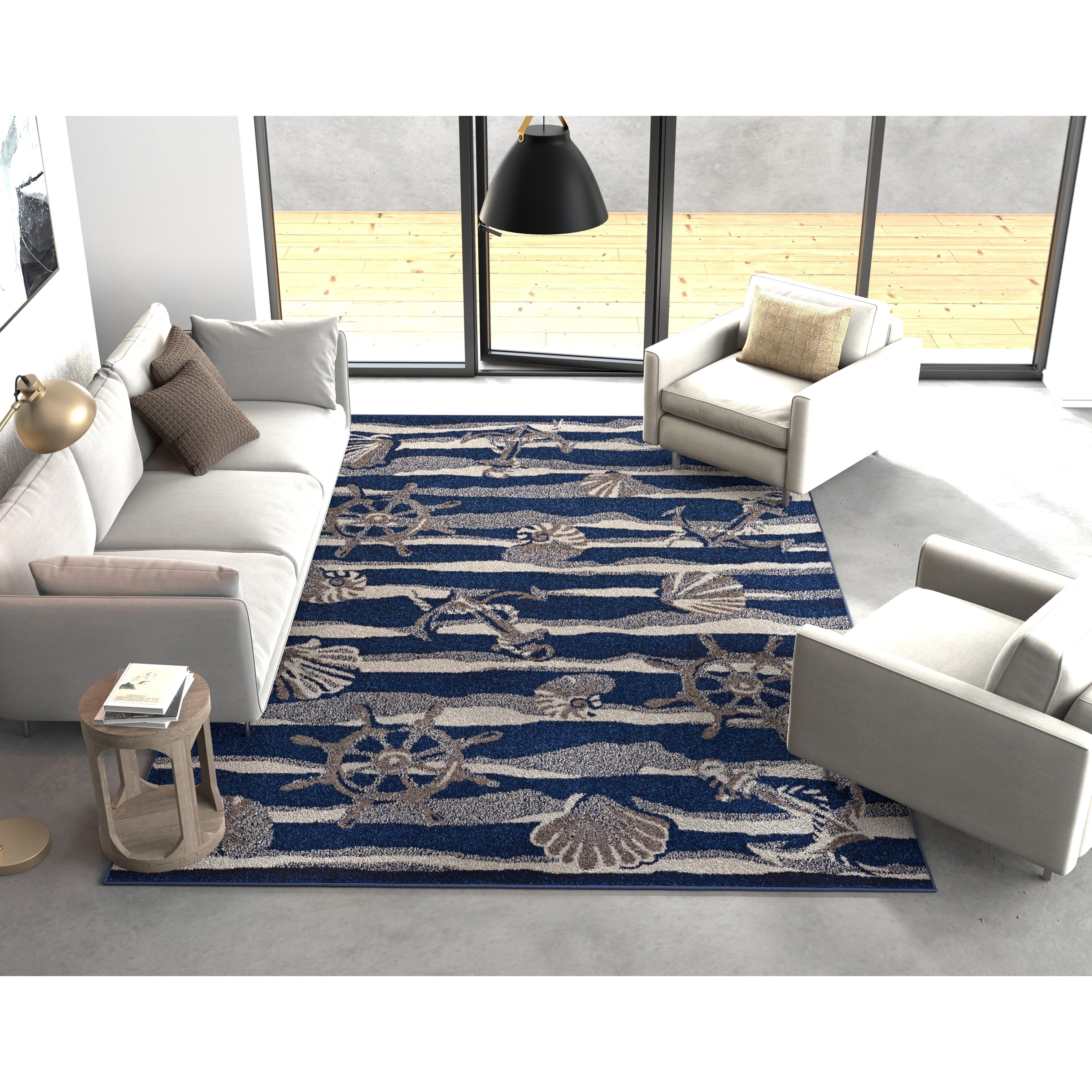 Havenside Home Ophenia Illusions Outdoor Rug