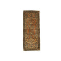 Orange Navy Hand Knotted Wool Traditional Oriental Sarouk Rug 2 8 X 6 6