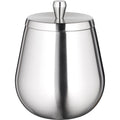 Kraftware Orb 1.6 Quart Brushed Stainless Ice Bucket