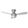 Orb 3 Blade Smart Compatible Flush Mount Fan 54In Brushed Aluminum