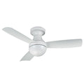 Orb 3 Blade Smart Compatible Flush Mount Fan 54In Matte White