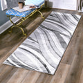 Orelsi Collection Grey Area Rug