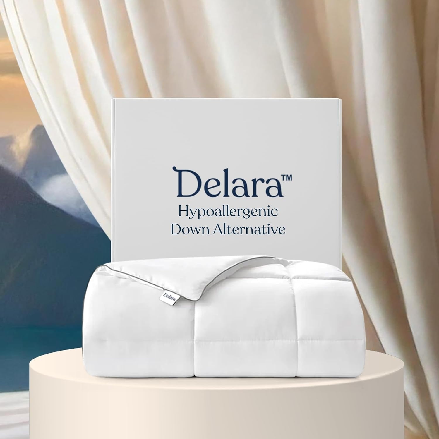 All Season 100 Down Alternative Microfiber Fill Duvet Insert 500Gsm Fill Weight 233Tc Certified Organic Cotton Cover