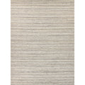 Organica Handloomed New Zealand Wool Gray Beige Area Rug 6 X 9