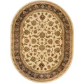 Well Woven Oriental Oval Formal Area Rug 53 X 610
