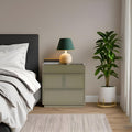 Origins By Alpine Luca Nightstand Olive Green