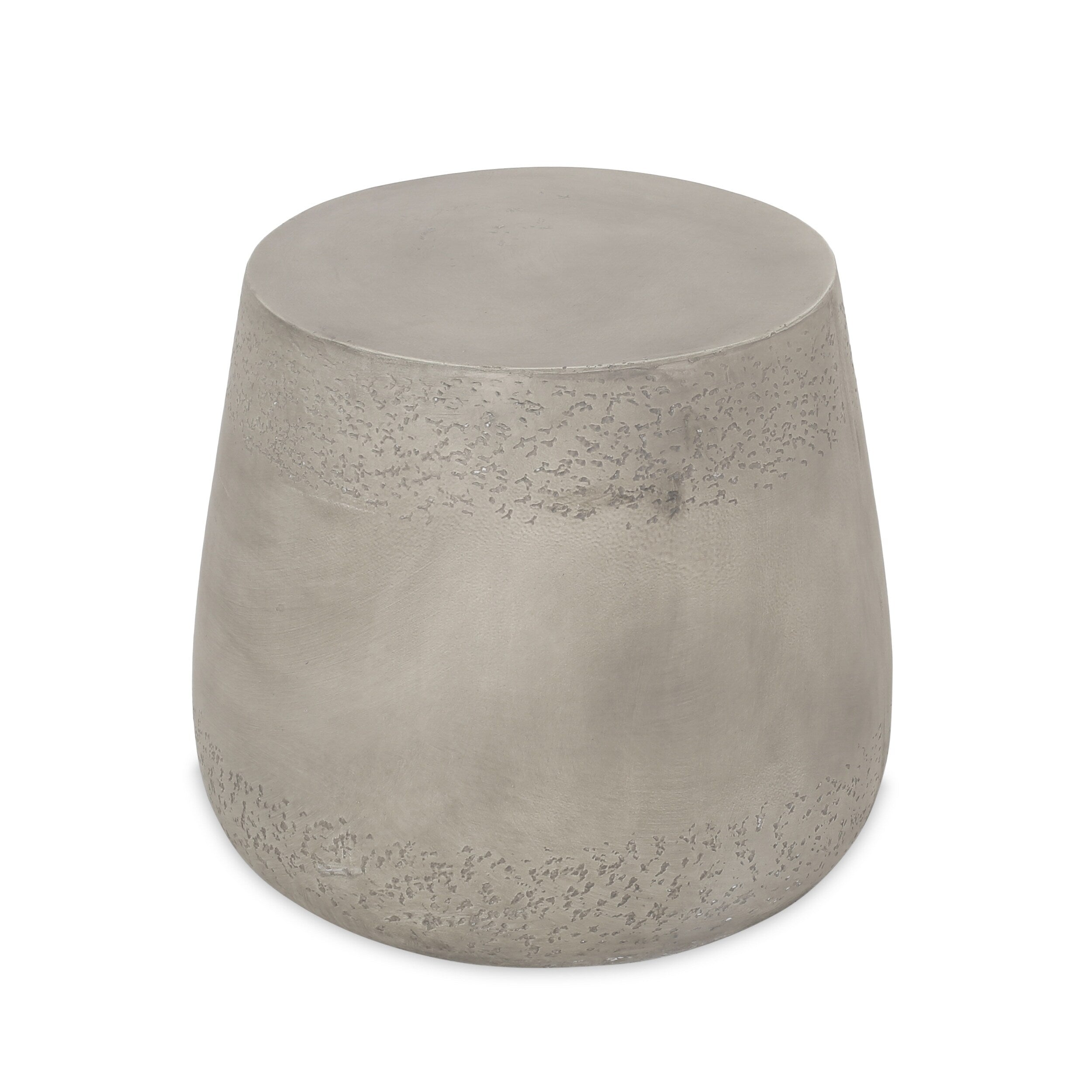 Orion Indoor Contemporary Lightweight Concrete Accent Side Table By Christopher Knight Home 19.00 W X 19.00 D X 16.25 H