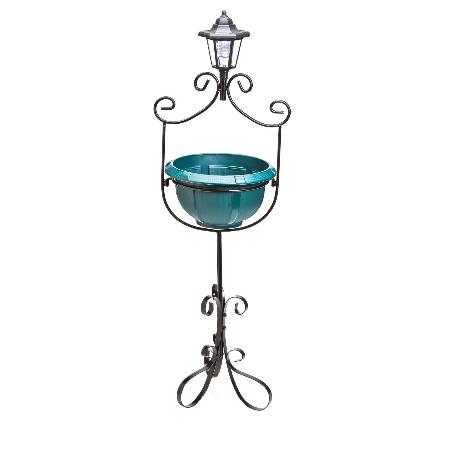 Planter With Solar Light