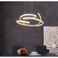 Oslo Led Chandelier Silver