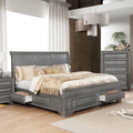 Oslo Traditional Storage Platform Bed By Foa