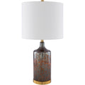Osprey Modern Mercury Glass 25 Inch Table Lamp