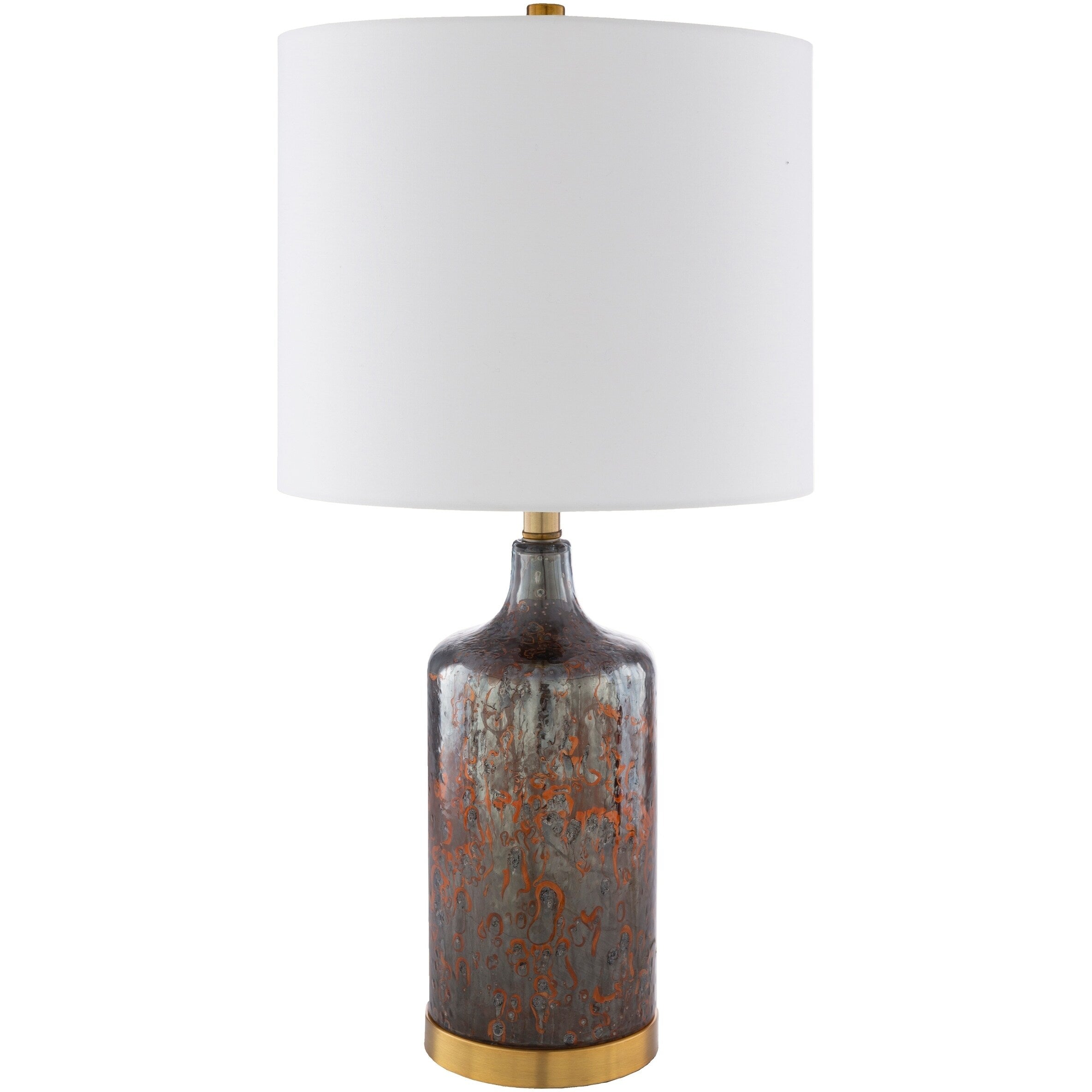 Osprey Modern Mercury Glass 25 Inch Table Lamp