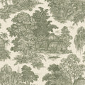 Osterley Toile Non Pasted Wallpaper 396In. X 21In. Covers 56 Square Feet