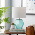 Otsu 17 In. Aqua Modern Table Lamp