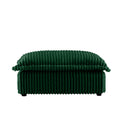 Ottoman Spacious Seating Convenient Armrests