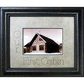 Our First Cabin Photo Frame