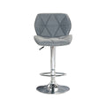 Ousley Swivel Adjustable Height Bar Stool Set Of 2