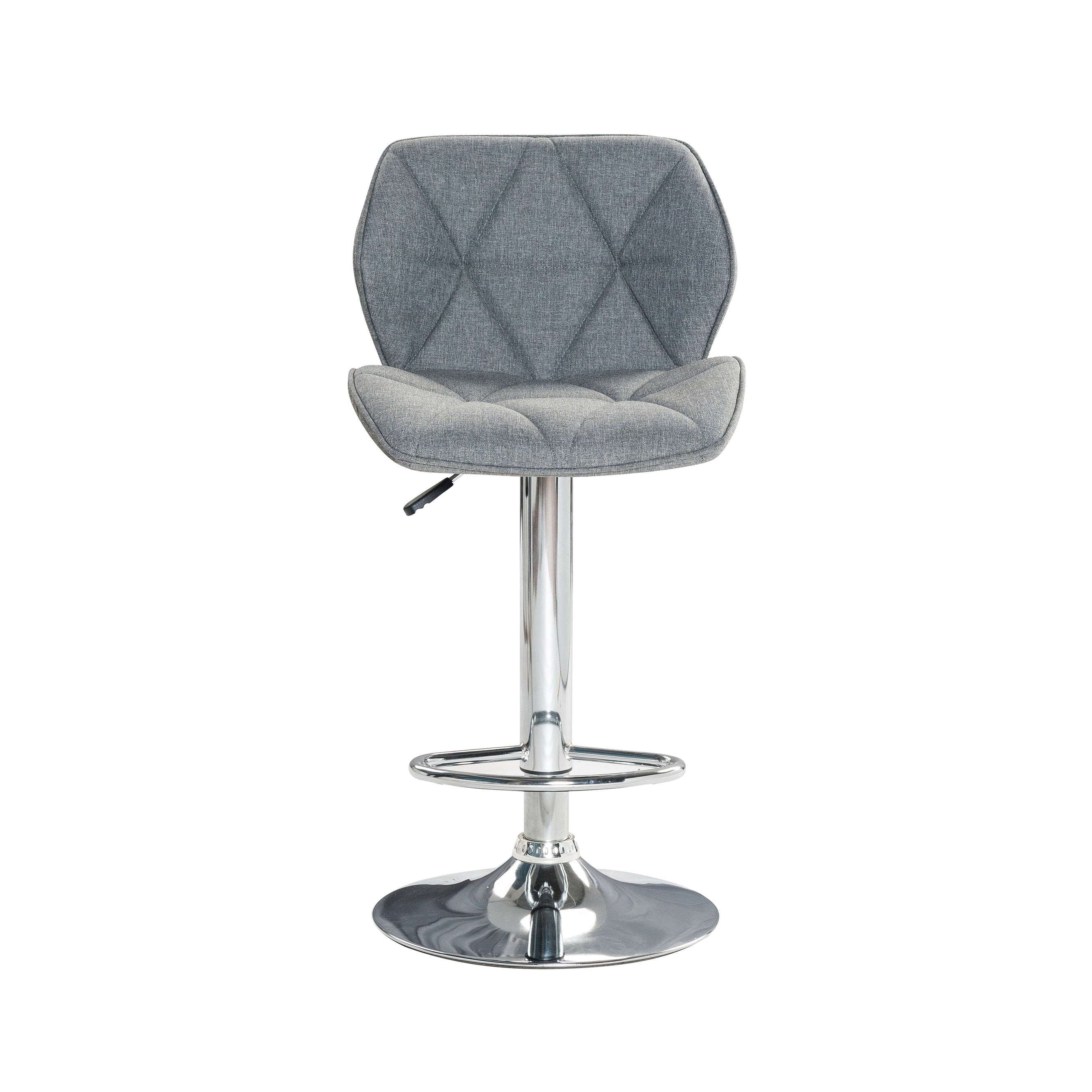 Ousley Swivel Adjustable Height Bar Stool Set Of 2