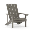 Charlestown All Weather Adirondack Chair In Faux Wood