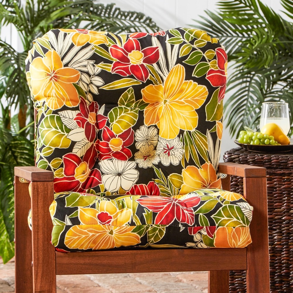 Havenside Home San Elijo Outdoor Seat Back Chair Cushion