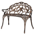 38.5 Outdoor Courtyard Park Bench Indoor And Outdoor Leisure Rose Bench N A