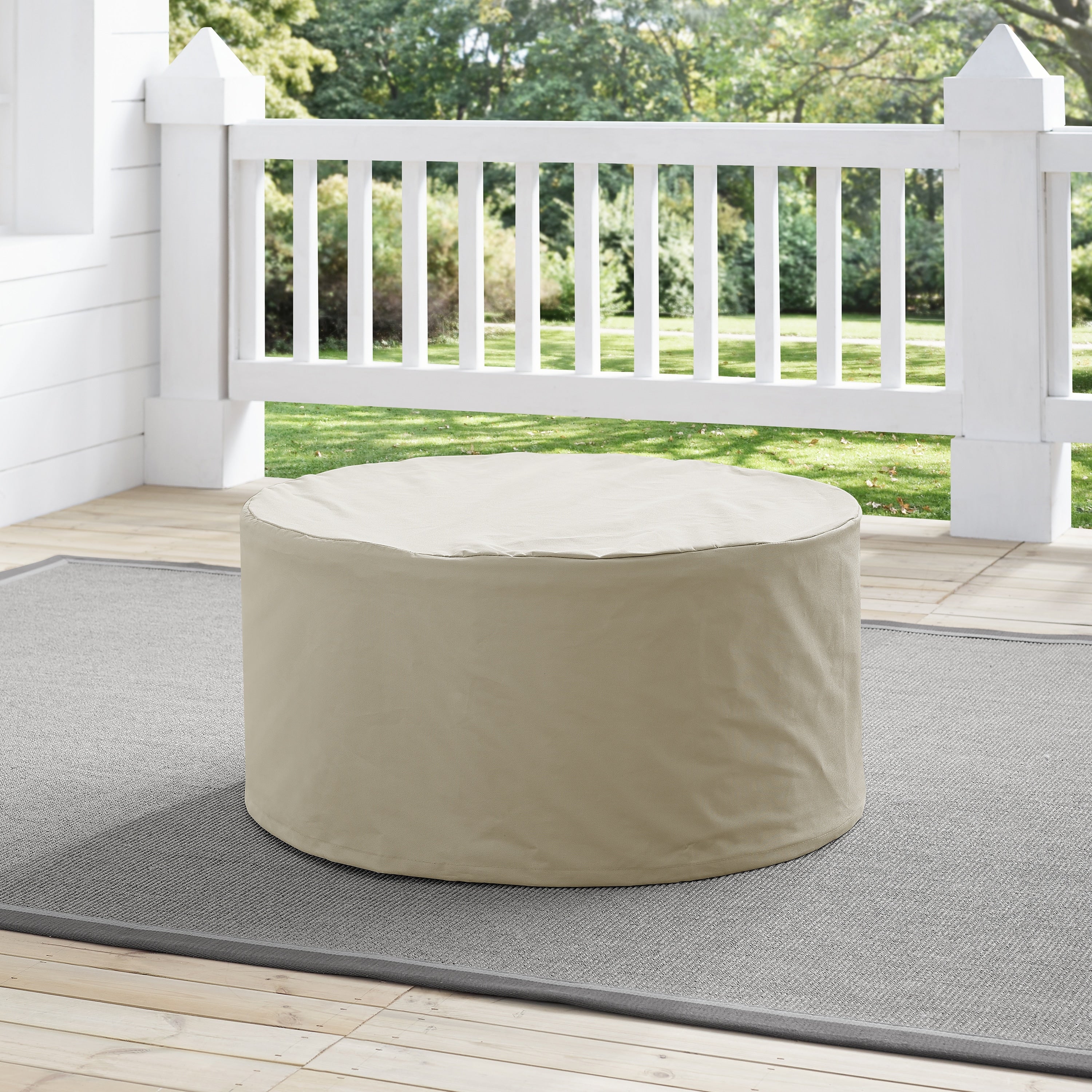Outdoor Catalina Round Table Furniture Cover 32.29 W X 32.29 D X 16.33 H
