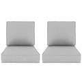 Outdoor Chair Cushions For Dining Chairs 24 X23 X4 Set Of 2