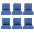 Outdoor Chair Cushions For Dining Chairs 24 X23 X4 Set Of 6