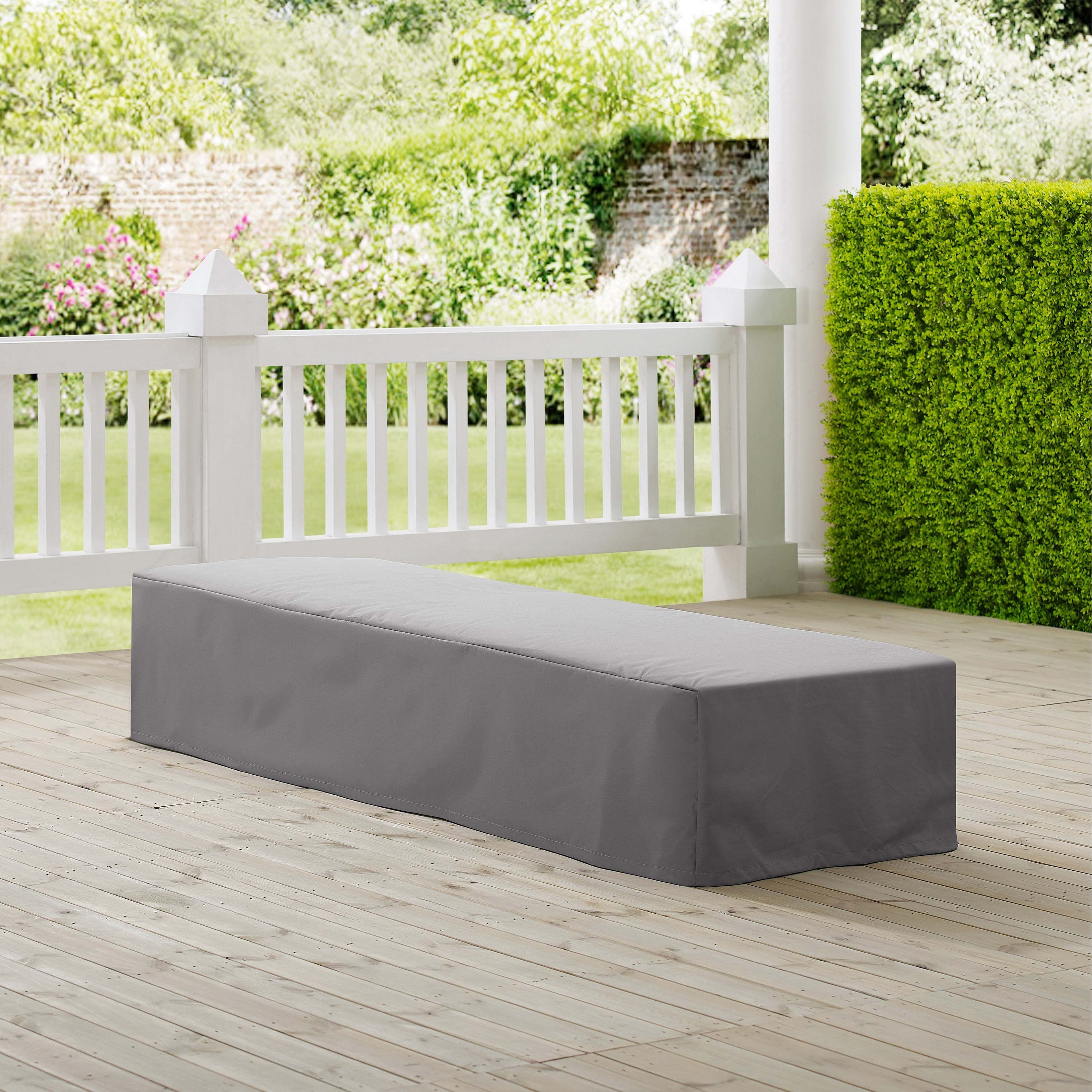 Outdoor Chaise Lounge Furniture Cover 79 W X 26 D X 14 H