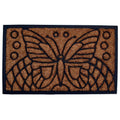 Outdoor Coconut Fiber Butterfly Door Mat 26 X 16 26 X 16