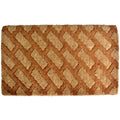 Outdoor Coconut Fiber Diagonal Bricks Door Mat 26 X 16