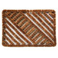 Outdoor Coconut Fiber Diagonal Door Mat 2 X 14