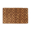 Outdoor Coconut Fiber Floral Door Mat 26 X 16 26 X 16